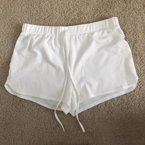 SHEIN white shorts